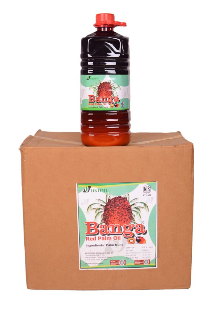 Okomu Banga Palm Oil 4 Liters - Image 2