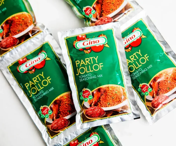 Gino Magic-Tomato Party Jollof 50 x 65g (Sachet)